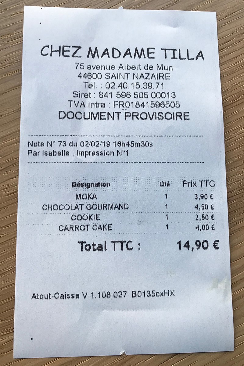 Saint-Nazaire : pause gourmande au coffee shop Chez Madame Tilla