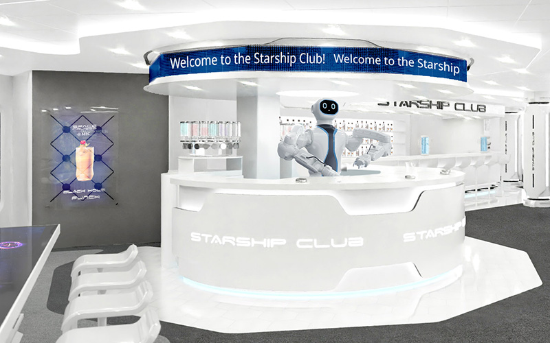 Saint-Nazaire : un barman humanoïde embarque sur le MSC Virtuosa