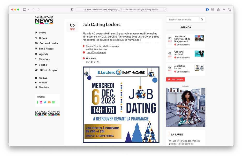 Journée Job Dating