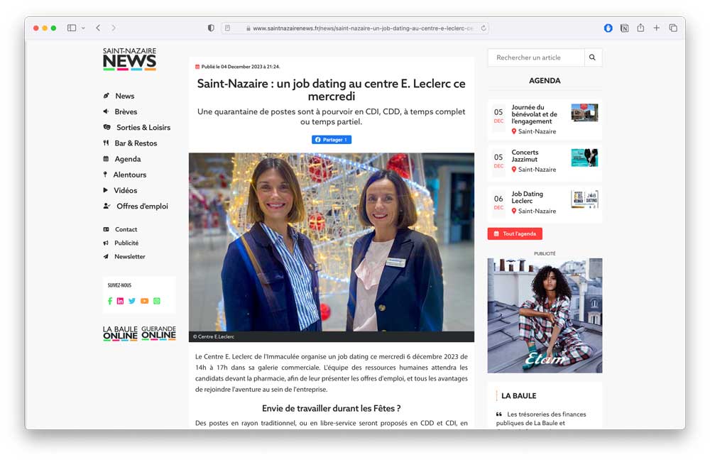 Journée Job Dating