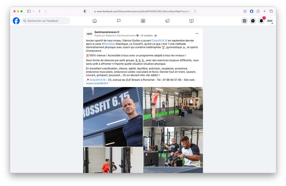 Ouverture Crossfit 6.15