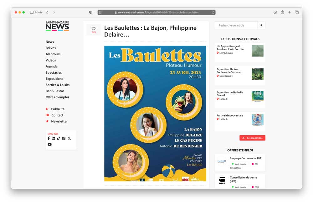 La Baule Événements