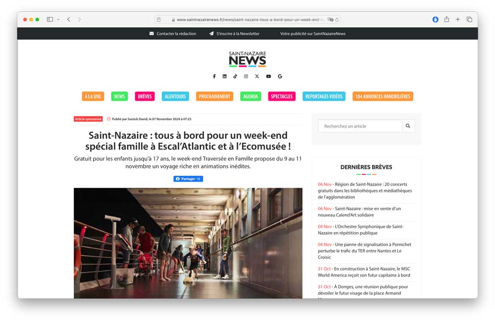 Week-end Traversée en Famille