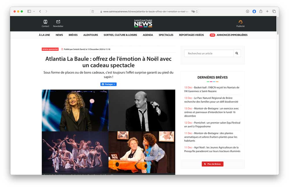 Atlantia : Cadeaux de Noël