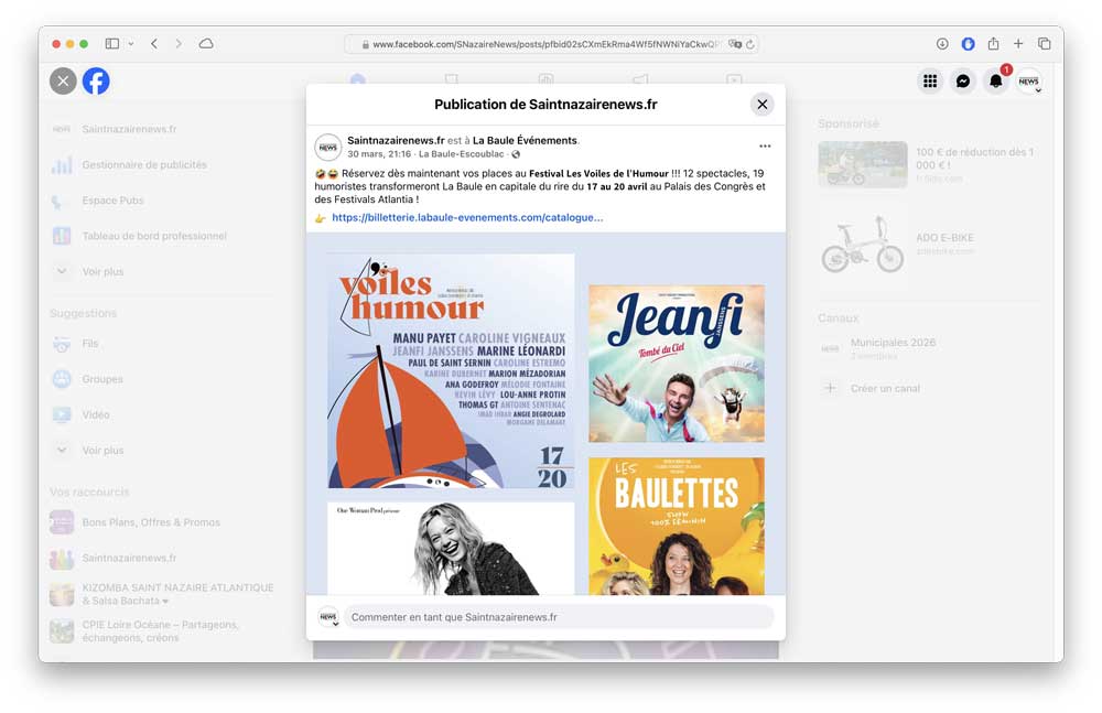 Voiles de l’Humour 2025