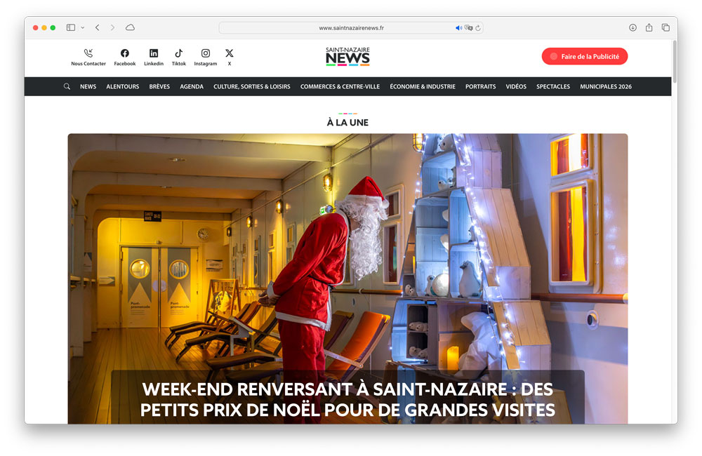 Week-end Renversant Noël