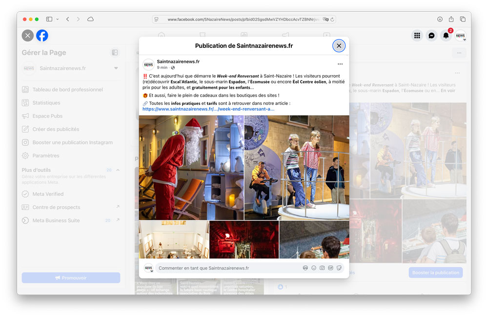Week-end Renversant Noël