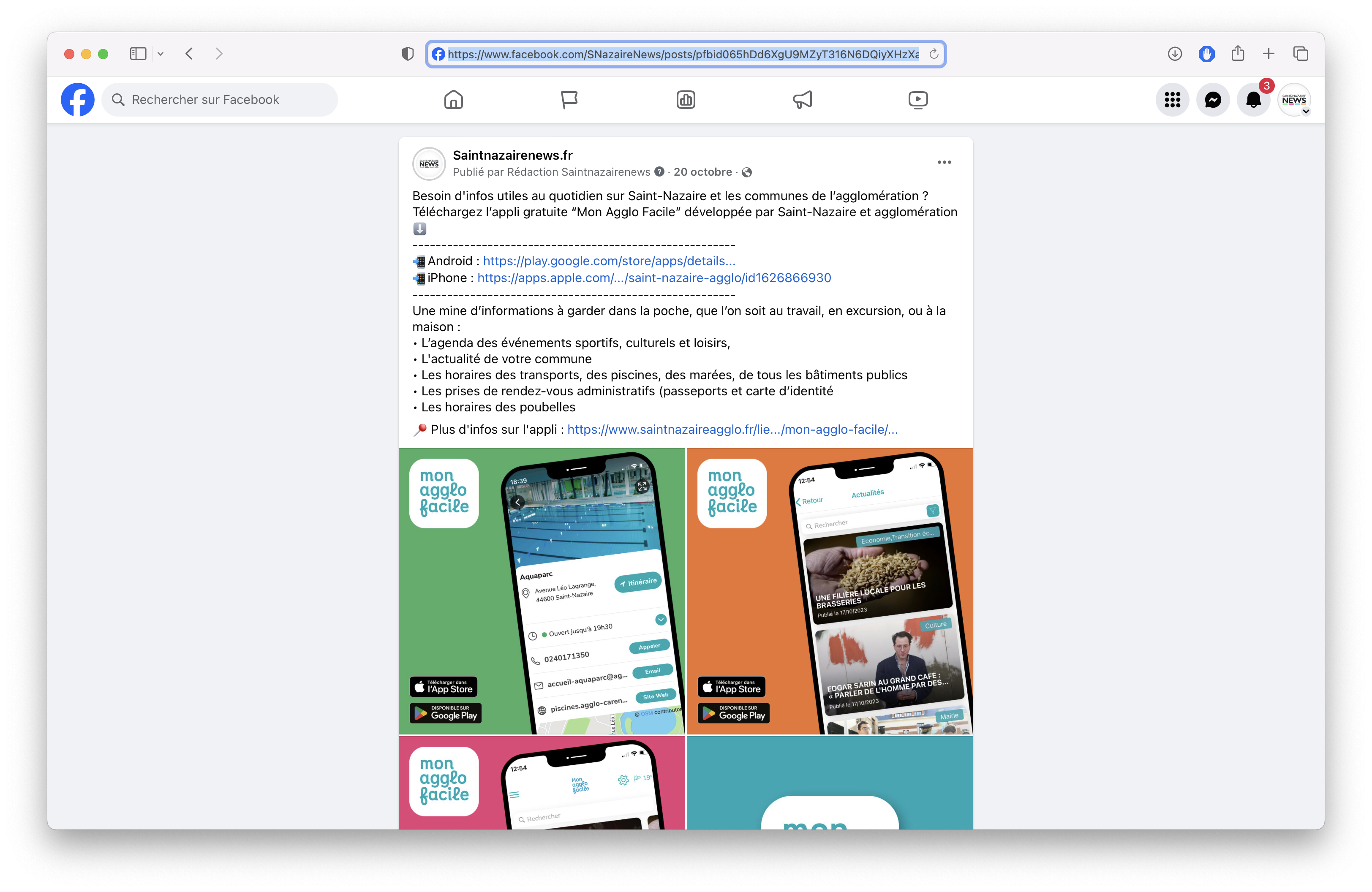 Application Mon Agglo Facile
