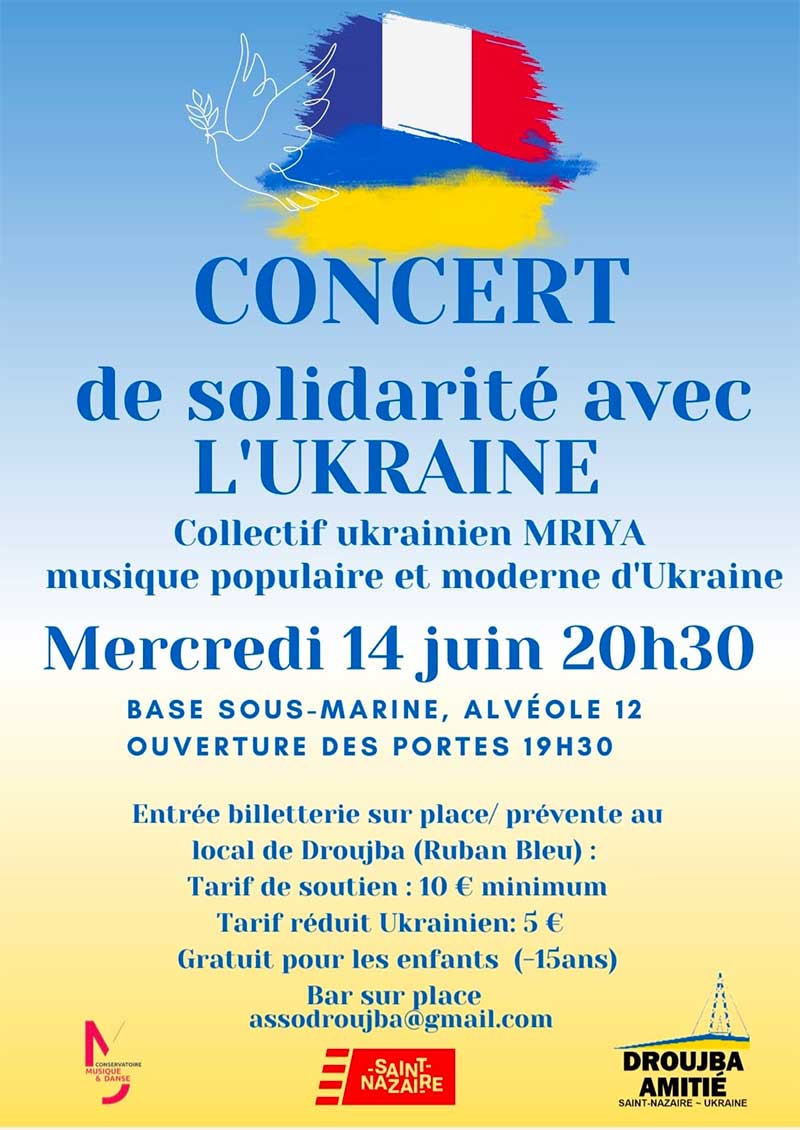Concert de Solidarité avec l’Ukraine