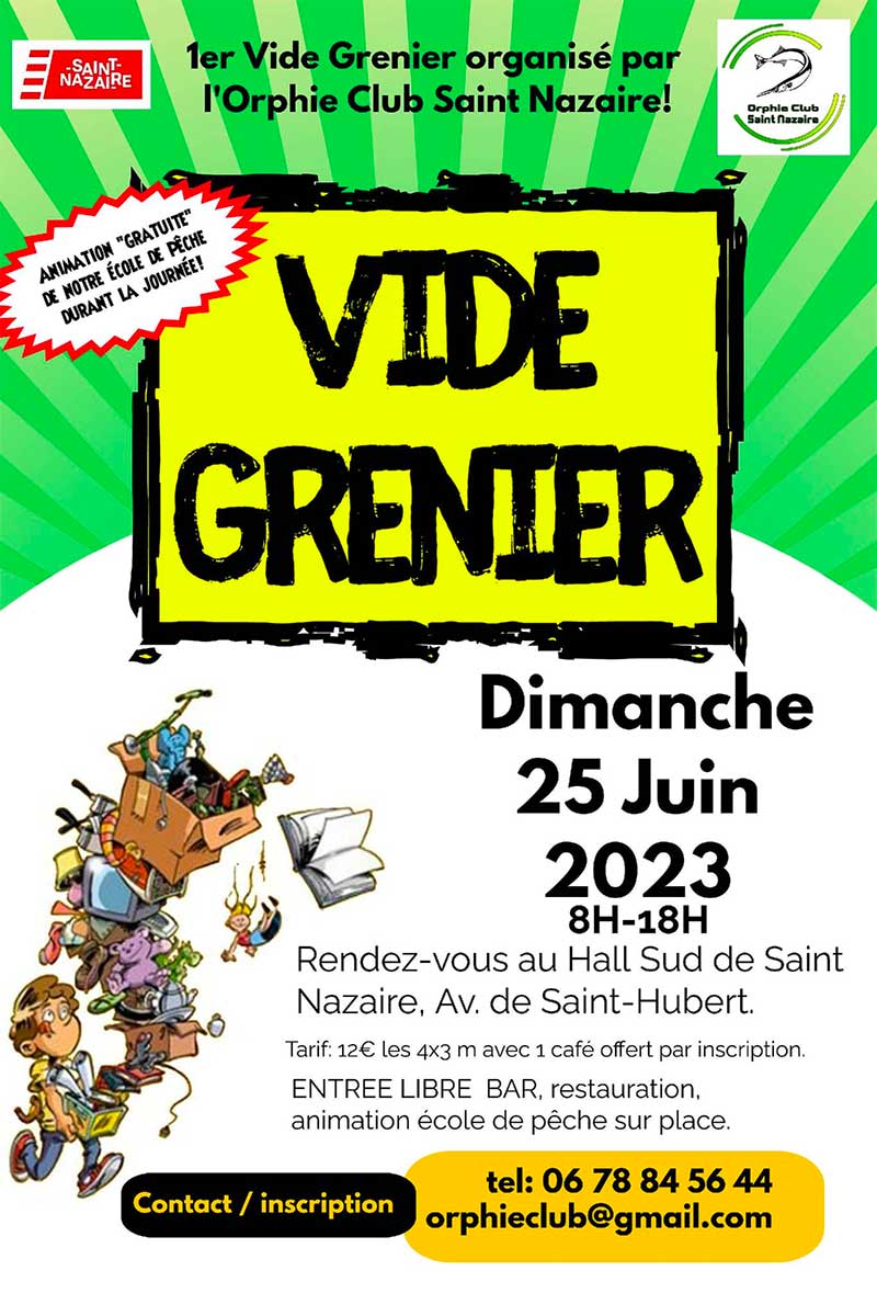 Vide-greniers de l’Orphie Club