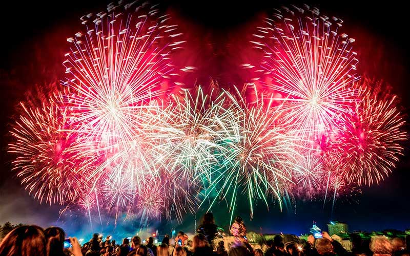 Feu d’artifice de Saint-Marc-sur-Mer