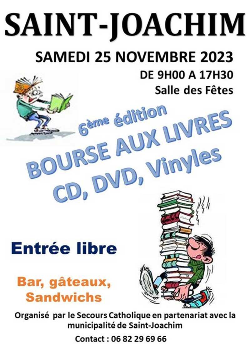 Bourse aux livres, Cd, Vinyles, DVD