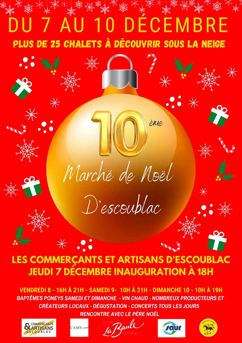 Marché de Noël d’Escoublac