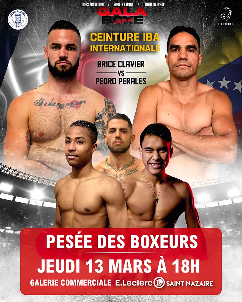 Pesée des Boxeurs