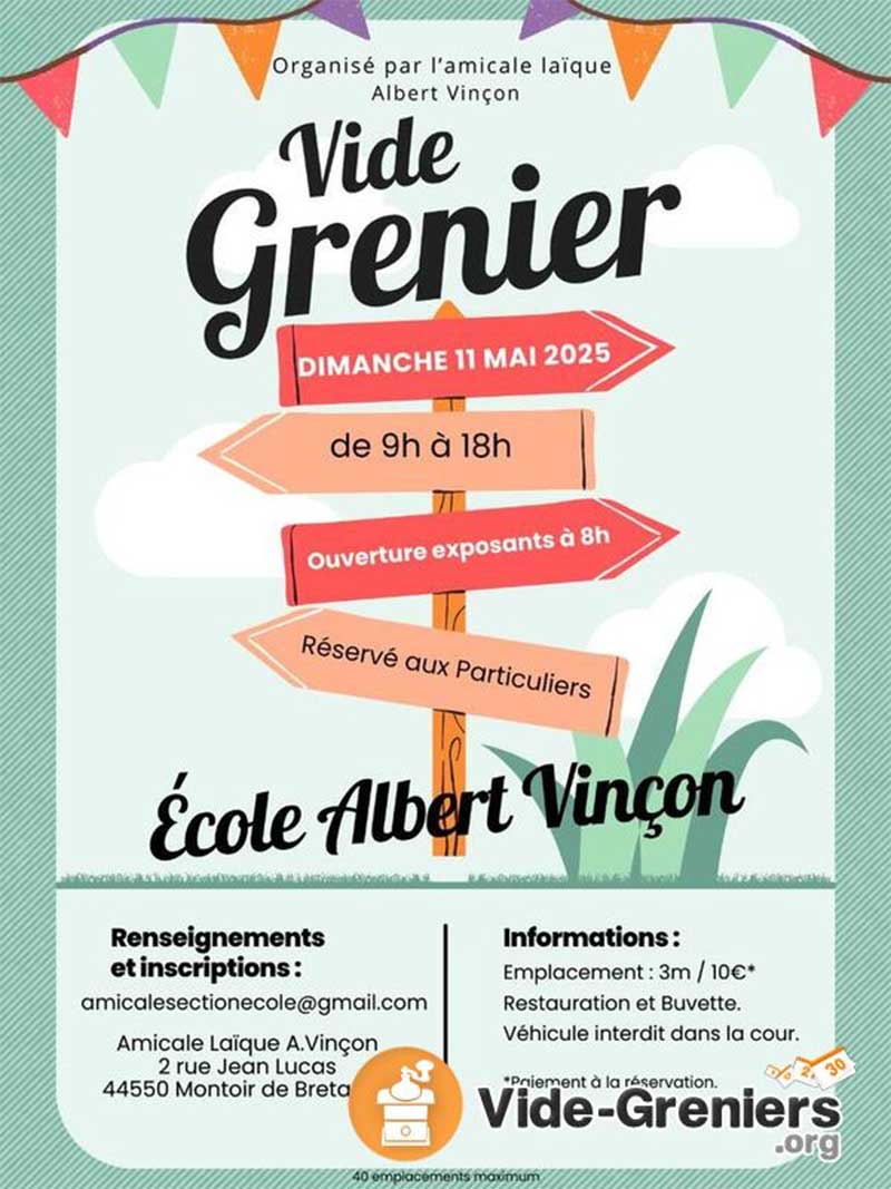 Vide-grenier d’Albert Vinçon