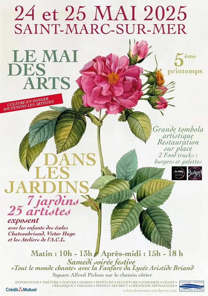 Mai des Arts dans les Jardins