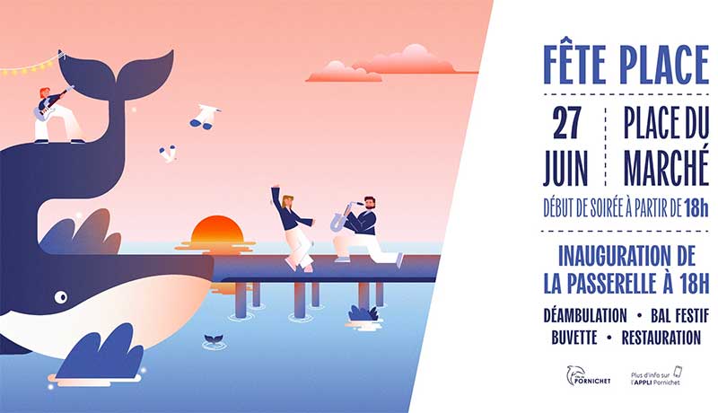 Fête Place et inauguration de la passerelle