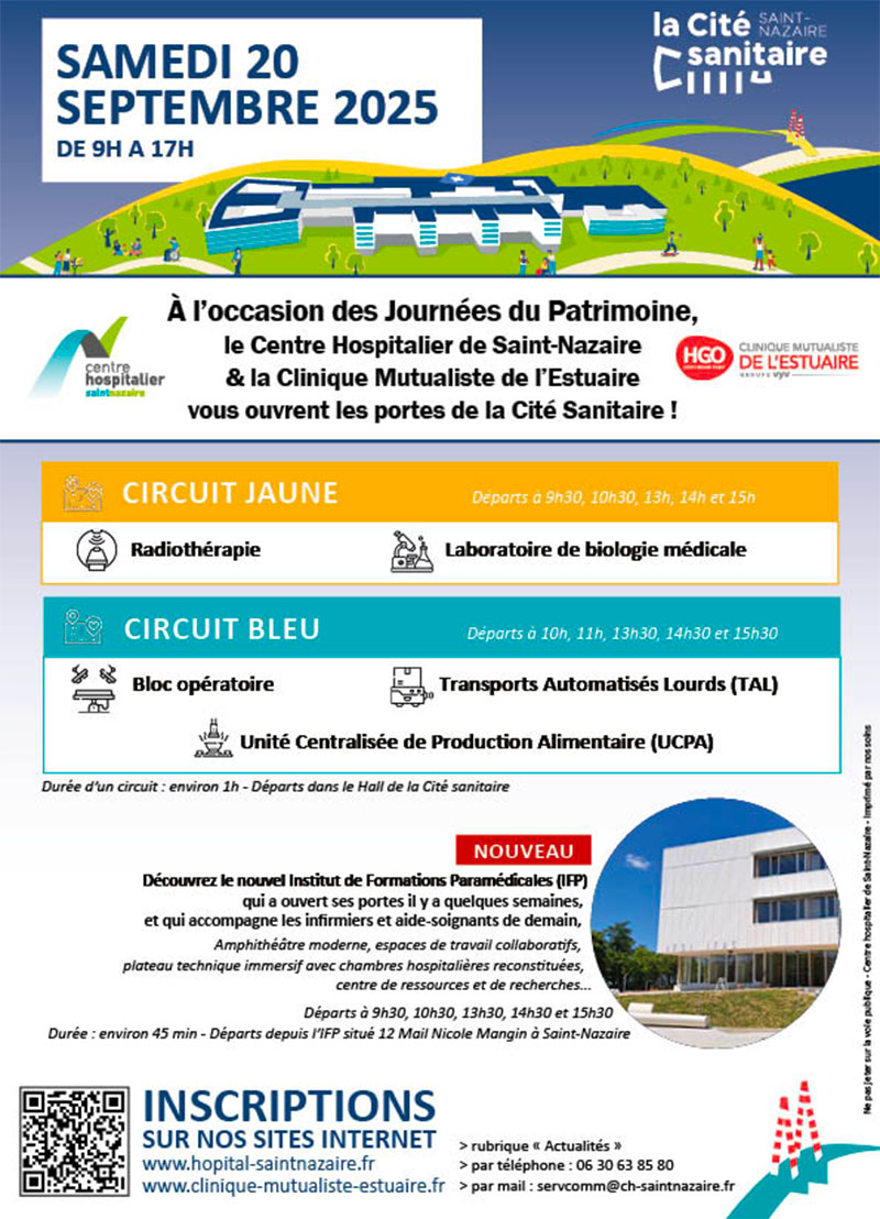 Journées du patrimoine à la Cité Sanitaire