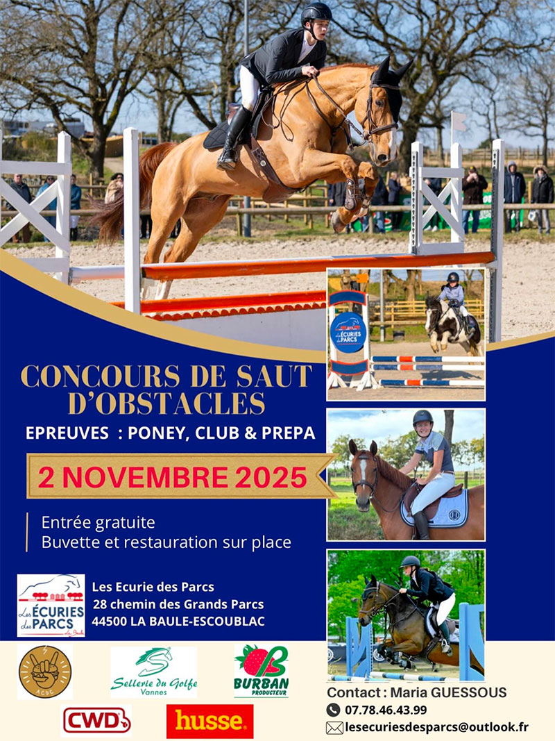 Concours de saut d’obstacle