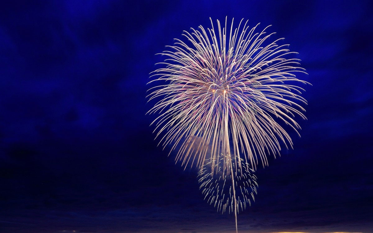 Fête du solstice d’hiver et feu d’artifice