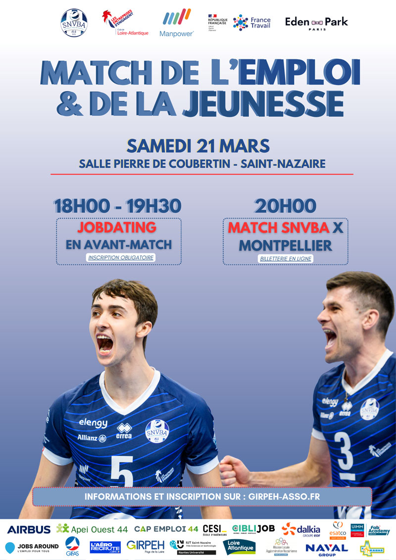 Job Dating Match de l’Emploi et de la Jeunesse