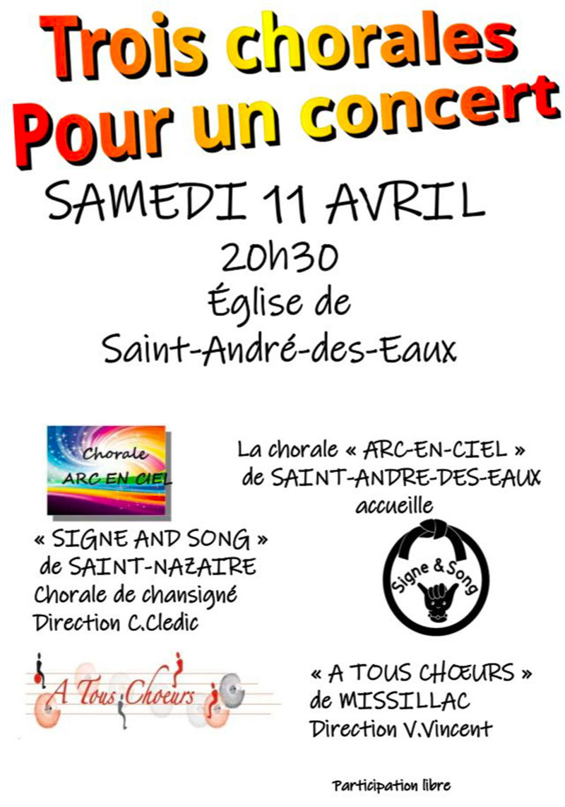 3 Chorales pour un concert