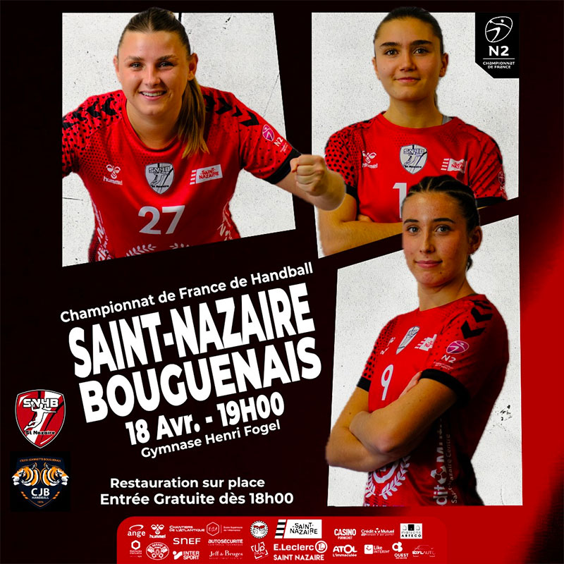 Saint-Nazaire Handball contre Bouguenais