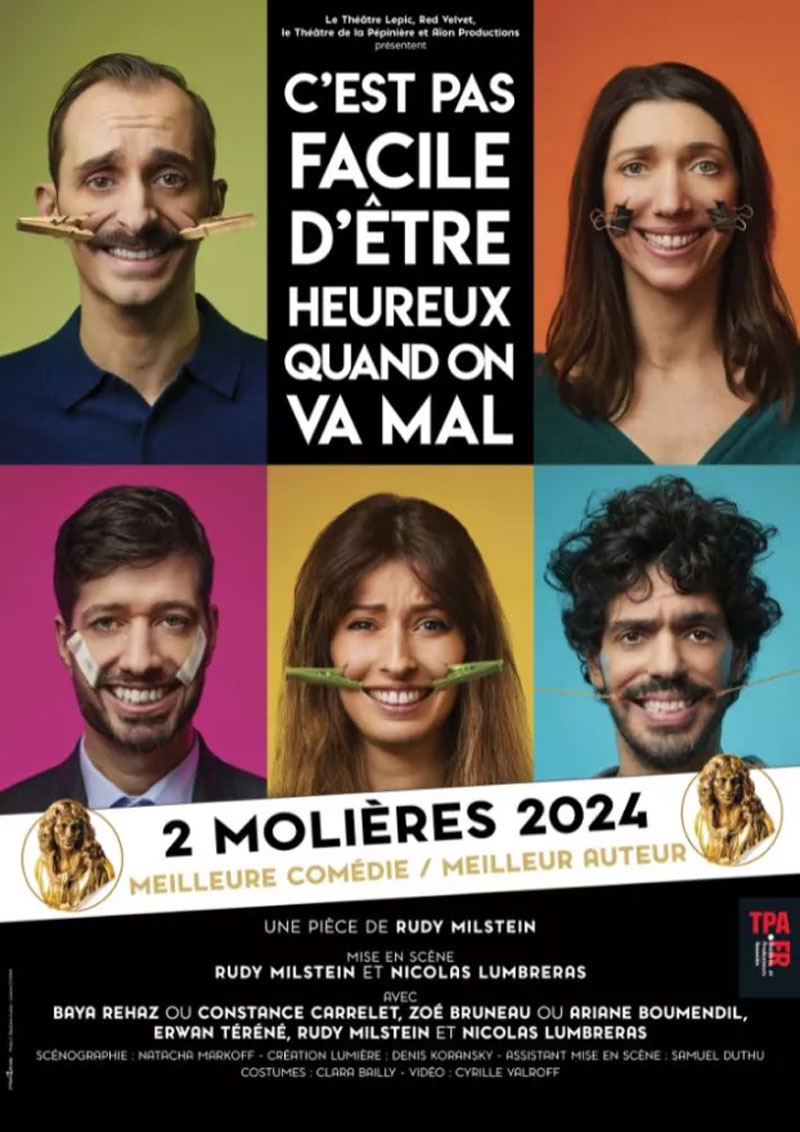 C’est pas facile d’être heureux quand on va mal