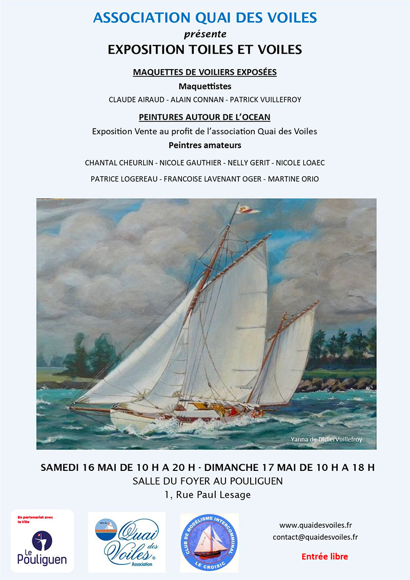 Exposition Toiles et Voiles