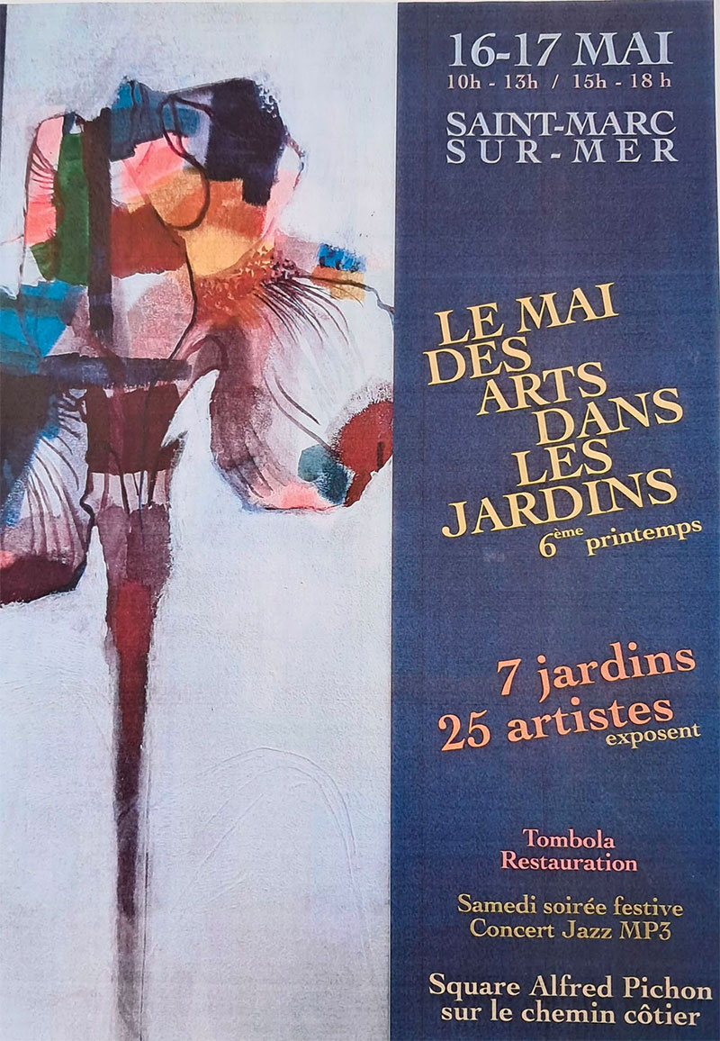 Le mai des arts dans les jardins