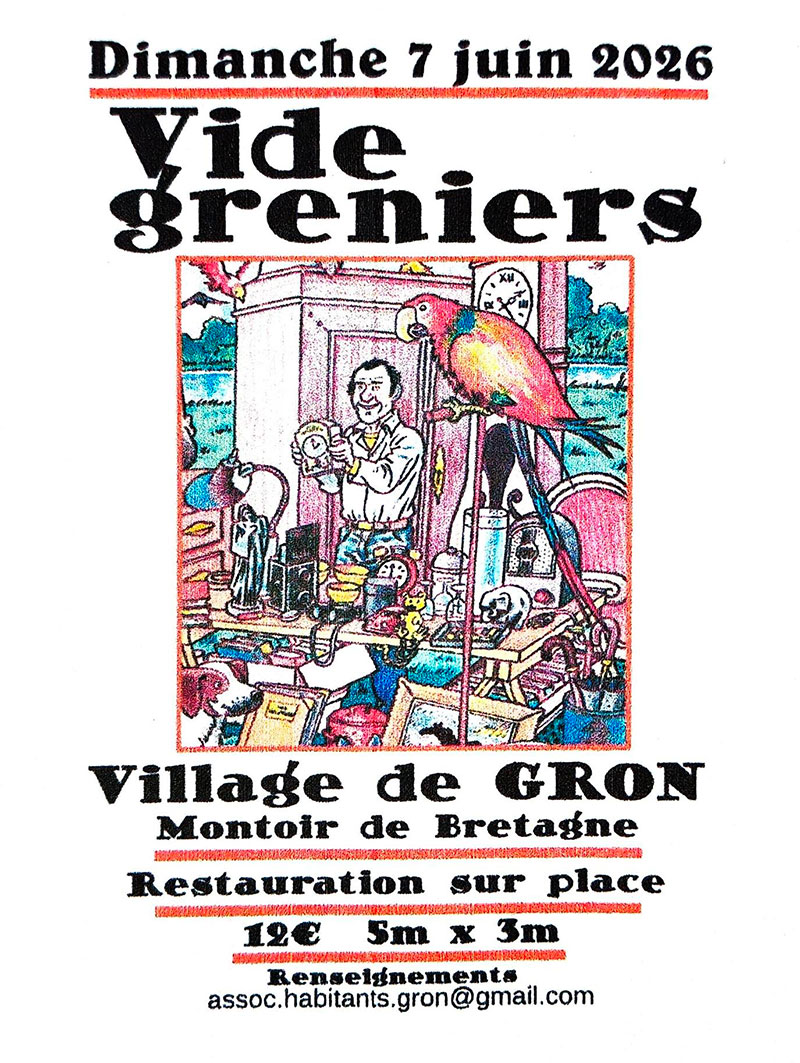 Vide-greniers du village de Gron