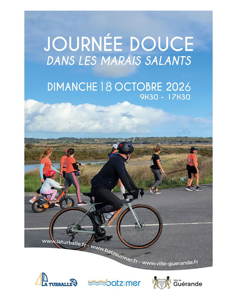 Journée douce dans les marais salants