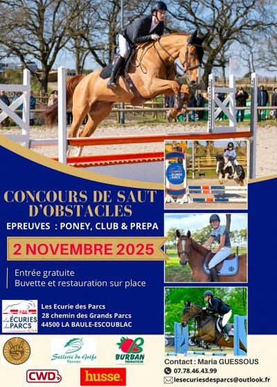 Concours de saut d’obstacle