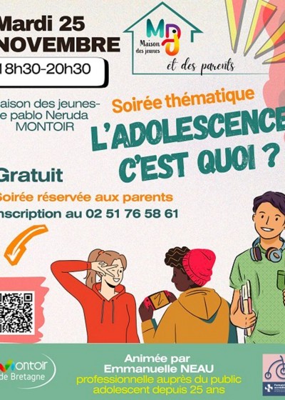 Soirée sur l’adolescence