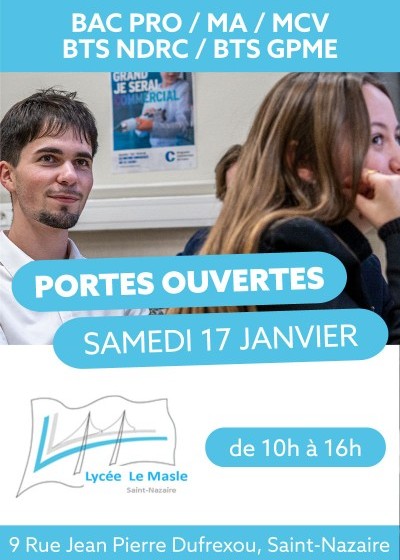 Portes Ouvertes du Lycée Professionnel Le Masle