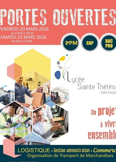 Portes Ouvertes Sainte-Thérèse Lycée Pro