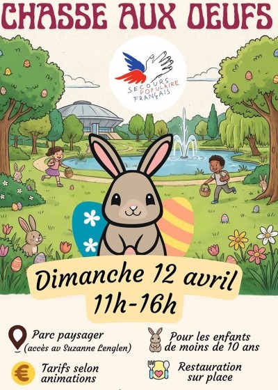 Chasse aux Oeufs du Secours Populaire