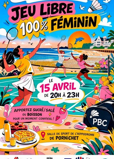 Soirée Jeu Libre Féminin de Badminton