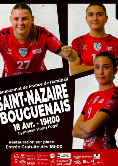 Saint-Nazaire Handball contre Bouguenais