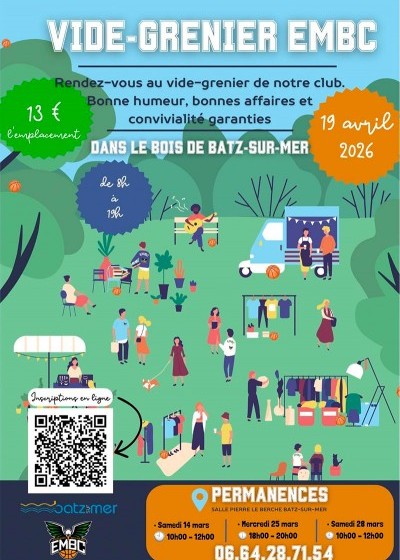 Vide-greniers à Batz-sur-Mer