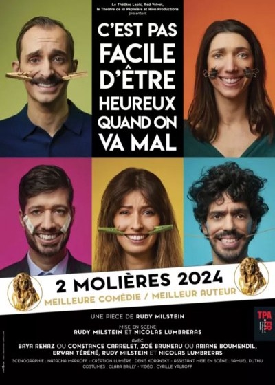 C’est pas facile d’être heureux quand on va mal