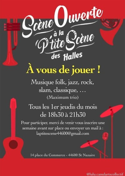 Scène Ouverte à la P’tite Scène des Halles