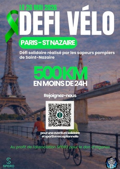 Défi Vélo Paris - Saint-Nazaire