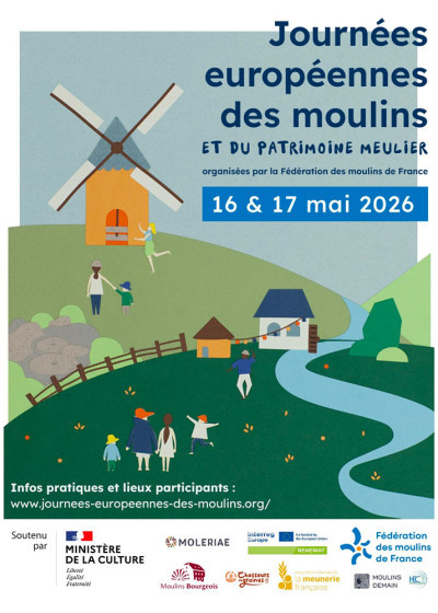 Journées européennes des moulins et du patrimoine meulier