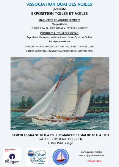 Exposition Toiles et Voiles