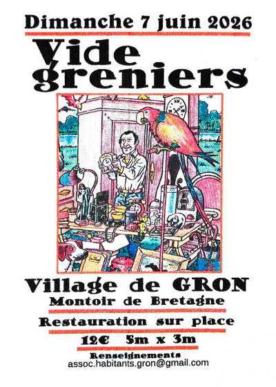 Vide-greniers du village de Gron