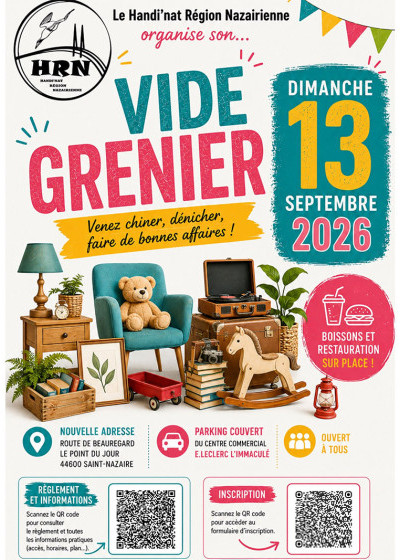 Vide-grenier d’Handi Nat