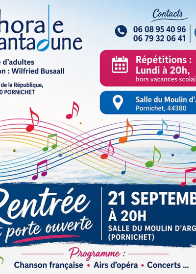 Porte-ouverte chorale Cantadune