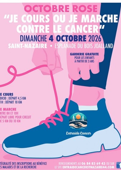 Je cours ou je marche contre le cancer 2026