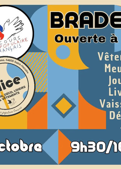 Braderie du Secours populaire de Saint-Nazaire